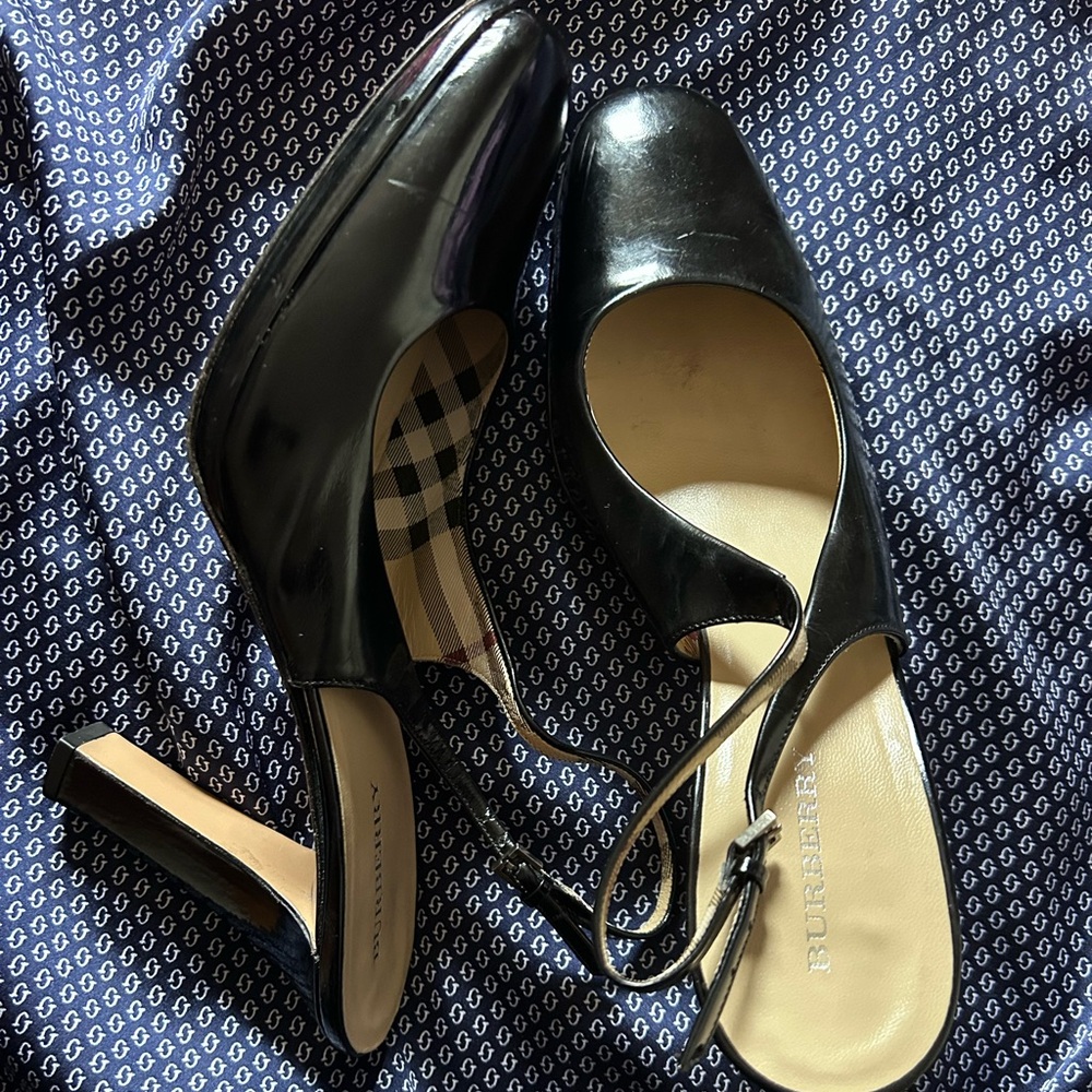 Burberry Black Women's Heels. Size 39.5